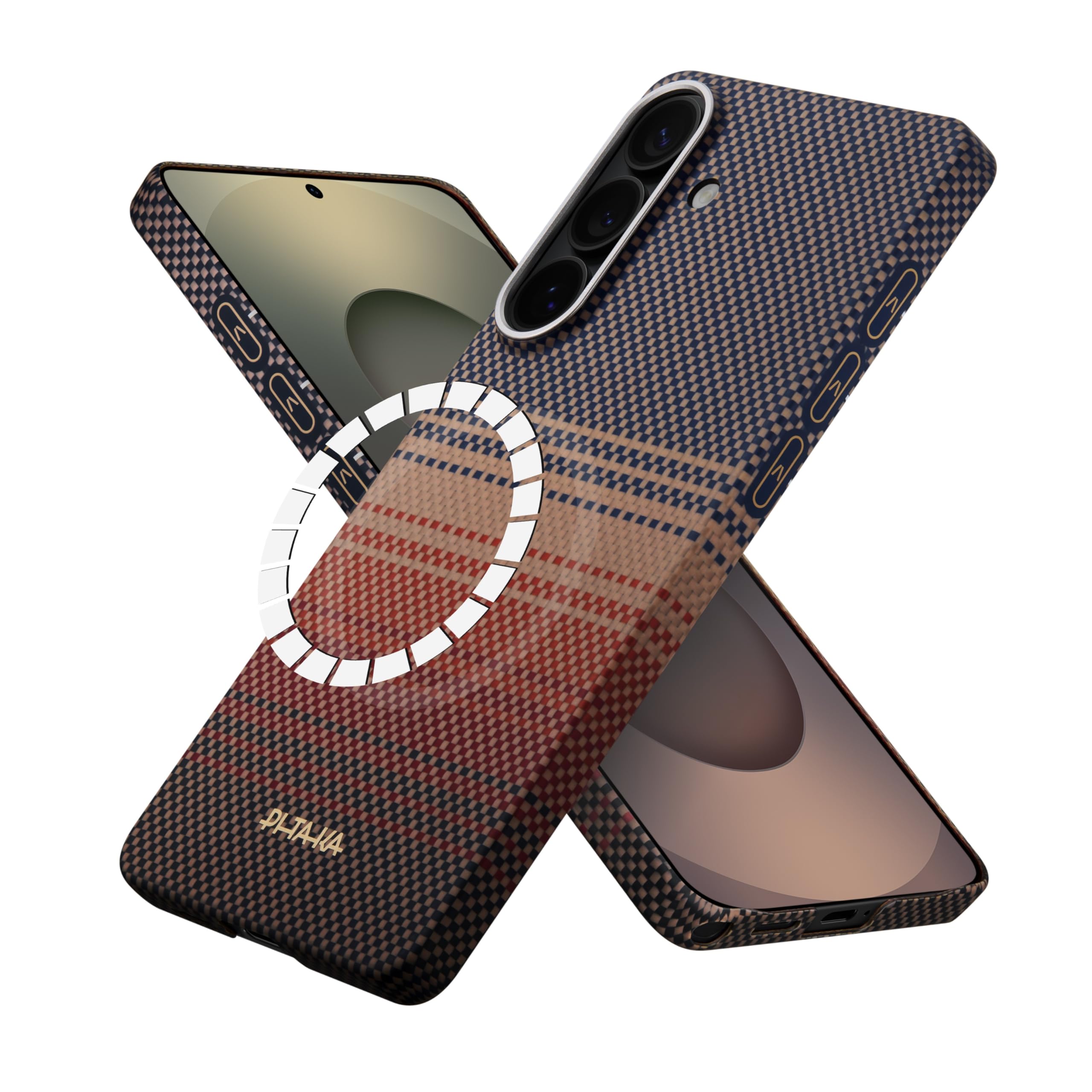 Amazon.co.jp: 【極薄NFC対応】PITAKA Galaxy S26 Plus用ケース